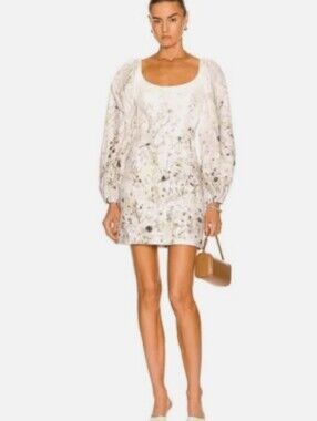 Zimmermann | Dresses | Rare Stunning Zimmermann Whitewave Doily Lace Mini  Dress | Poshmark